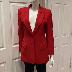 Escada Vibrant Red Women's Blazer